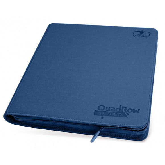 Ultimate Guard 12pkt QuadRow Zipfolio Binder Dark Blue (10344) Home page Ultimate Guard   