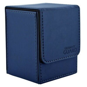 Ultimate Guard 100+ Leatherette Flip Deck Box Dark Blue (10457) Supplies Ultimate Guard   