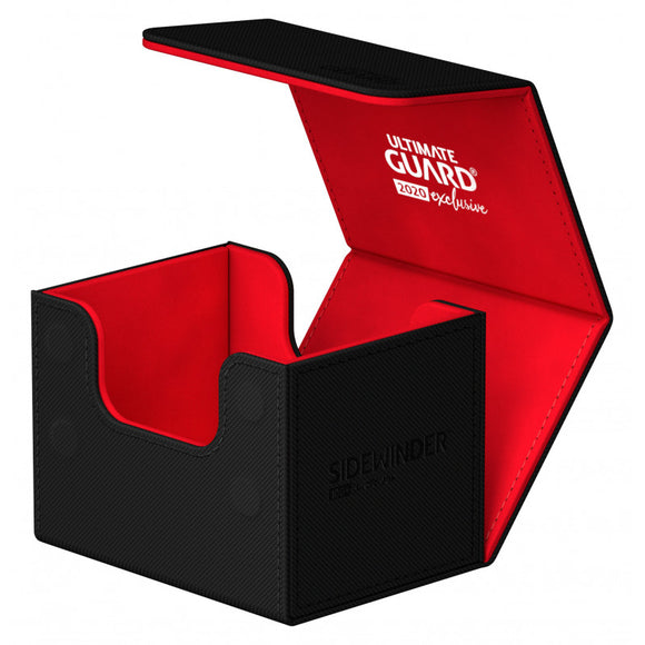 Ultimate Guard Sidewinder 100+ XenoSkin Deck Box 2020 Exclusive Red/Black (11087) Supplies Ultimate Guard   