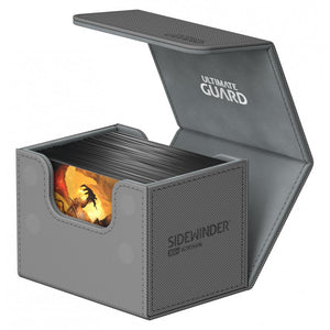 Ultimate Guard Sidewinder 100+ XenoSkin Deck Box Grey (10755) Home page Ultimate Guard   