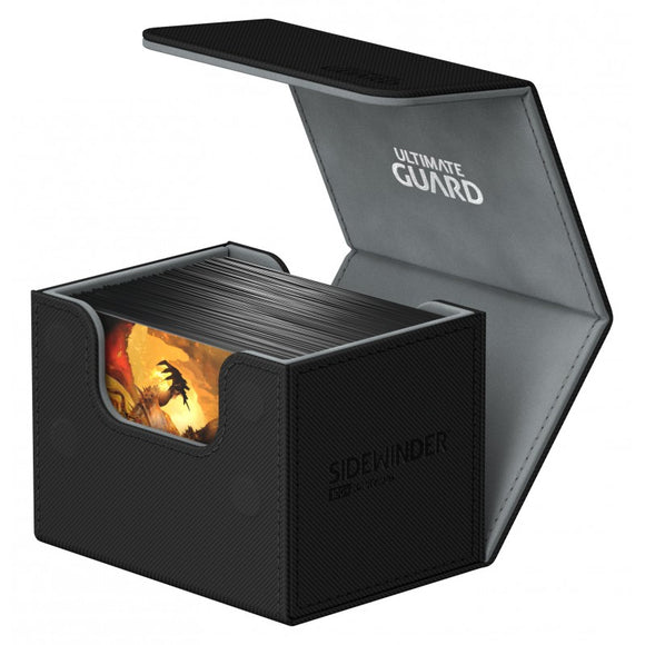 Ultimate Guard Sidewinder 100+ XenoSkin Deck Box Black (10754) Home page Ultimate Guard   