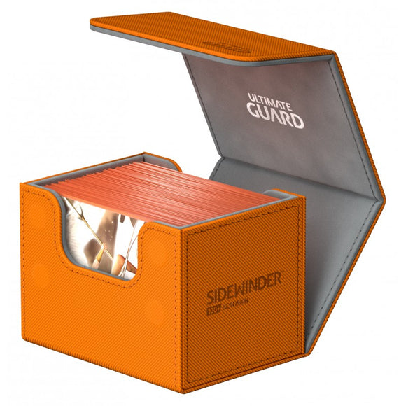 Ultimate Guard Sidewinder 100+ XenoSkin Deck Box Orange (10783) Supplies Ultimate Guard   