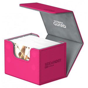 Ultimate Guard Sidewinder 100+ XenoSkin Deck Box Pink (10776) Supplies Ultimate Guard   