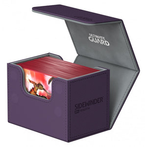 Ultimate Guard Sidewinder 80+ XenoSkin Deck Box Purple (10750) Home page Ultimate Guard   