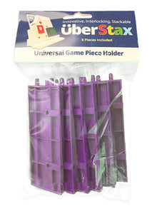 UberStax Universal Game Piece Holders - Purple Board Game Organization Other   