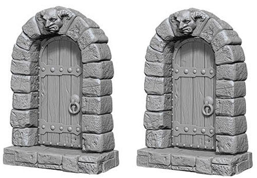 WizKids Deep Cuts Unpainted Miniatures: Doors Miniatures WizKids   