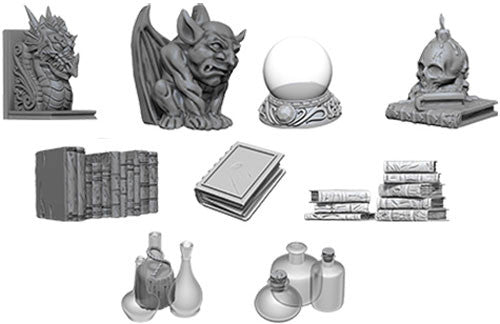 WizKids Deep Cuts Unpainted Miniatures: Wizards Room Miniatures WizKids   