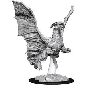 D&D Nolzur's Marvelous Unpainted Miniatures: Young Copper Dragon Miniatures WizKids   