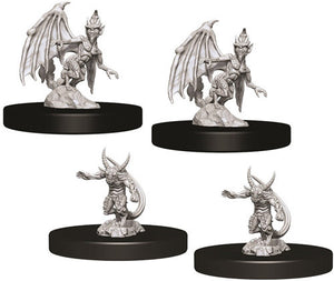 D&D Nolzur's Marvelous Unpainted Miniatures: Imp & Quasit Miniatures WizKids   