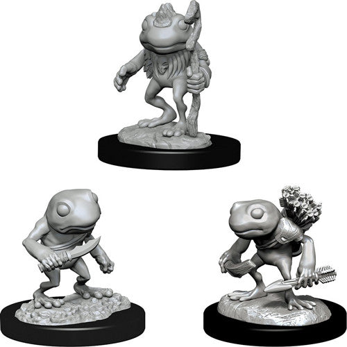 D&D Nolzur's Marvelous Unpainted Miniatures: Grung Miniatures WizKids   